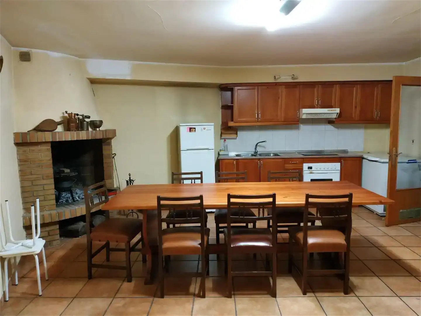 Cocina de Casa adosada en venta en Calanda con Amueblado y Balcón