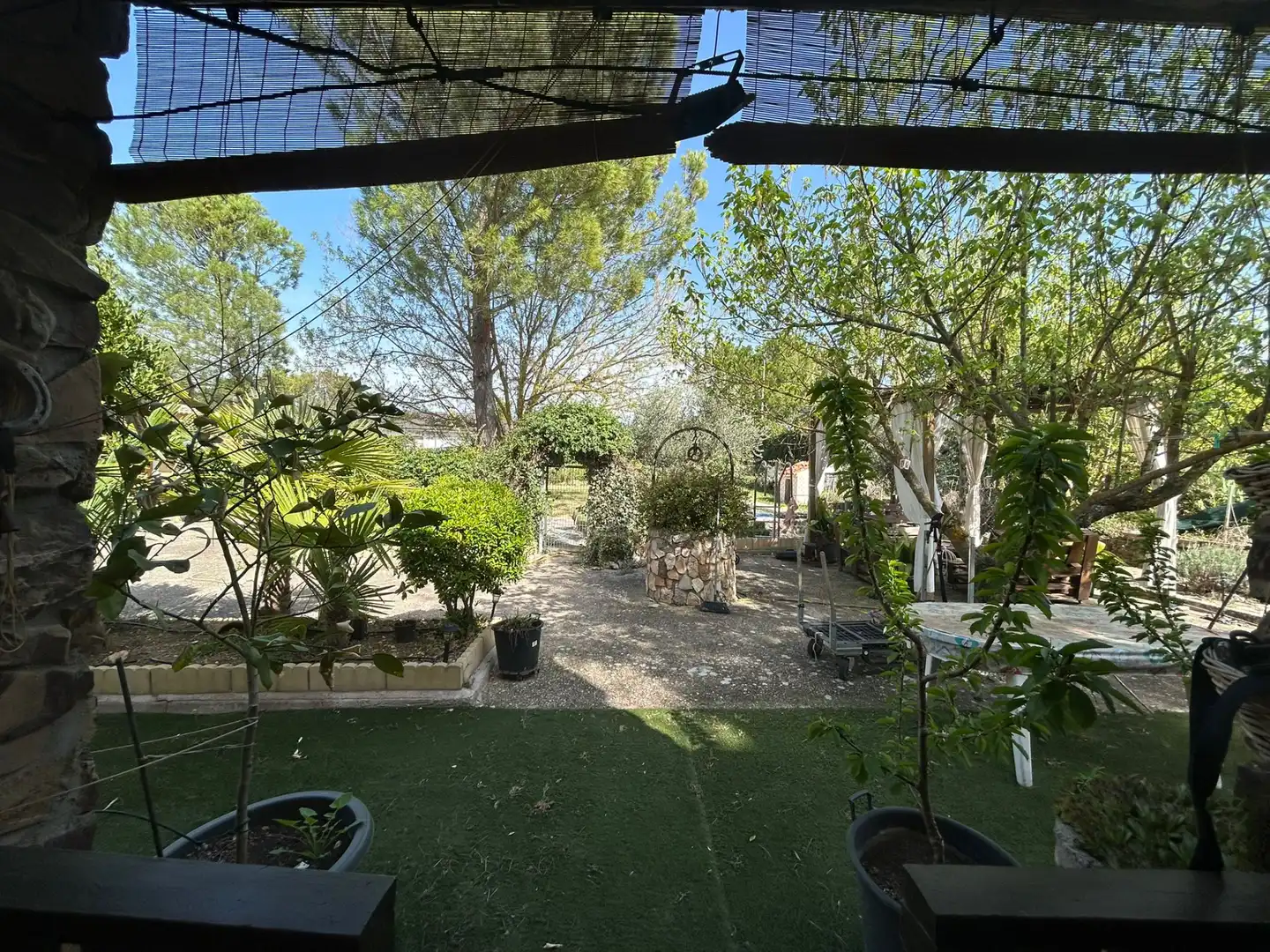 Jardín de Finca rústica en venta en Almoguera con Jardín privado y Piscina