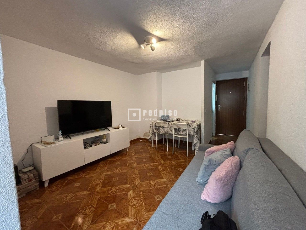 Living room of Flat for sale in  Madrid Capital  with Heating