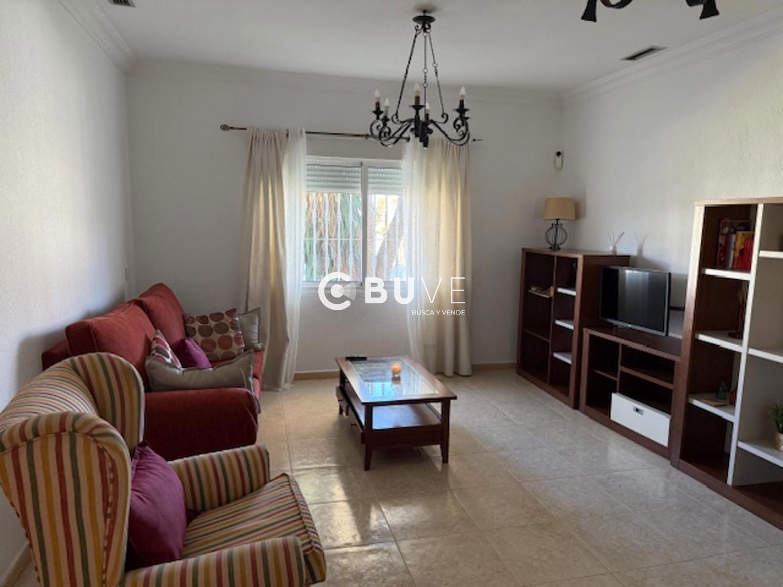 Sala de estar de Casa o chalet en venta en Chiclana de la Frontera con Aire acondicionado, Calefacción y Jardín privado