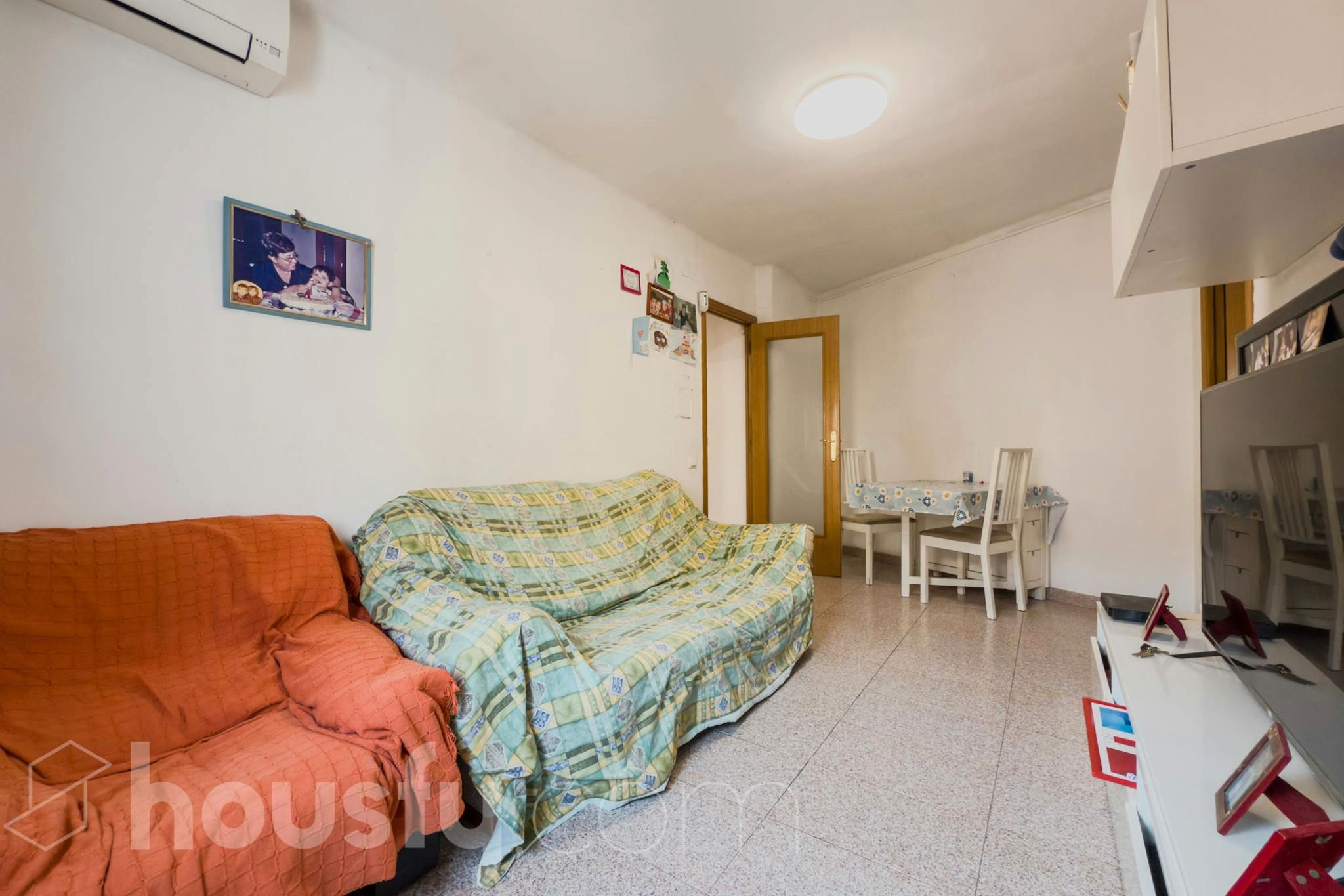 Living room of Flat to rent in  Barcelona Capital  with Air Conditioner, Heating and Furnished
