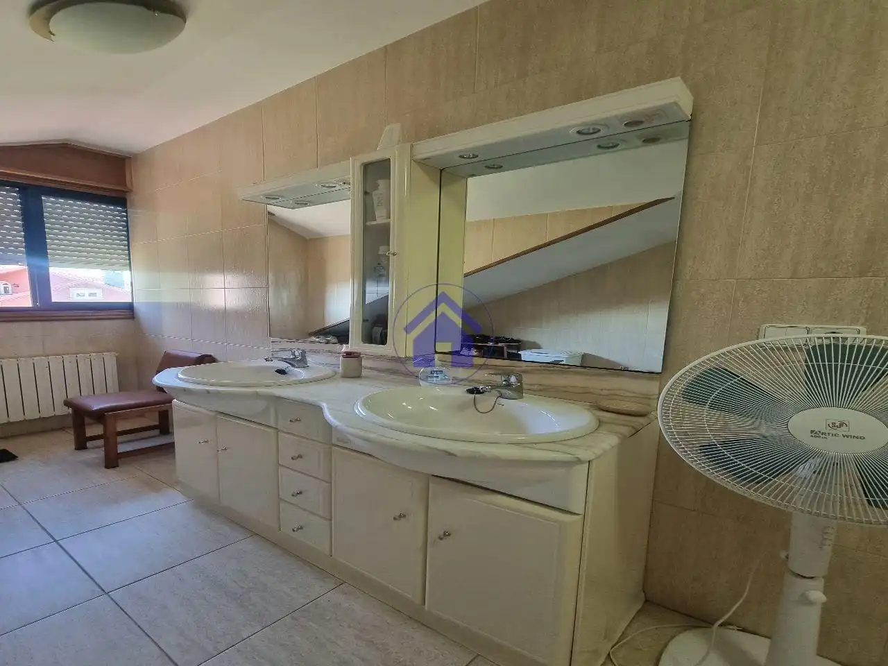 Baño de Casa o chalet en venta en Baiona con Calefacción, Jardín privado y Trastero
