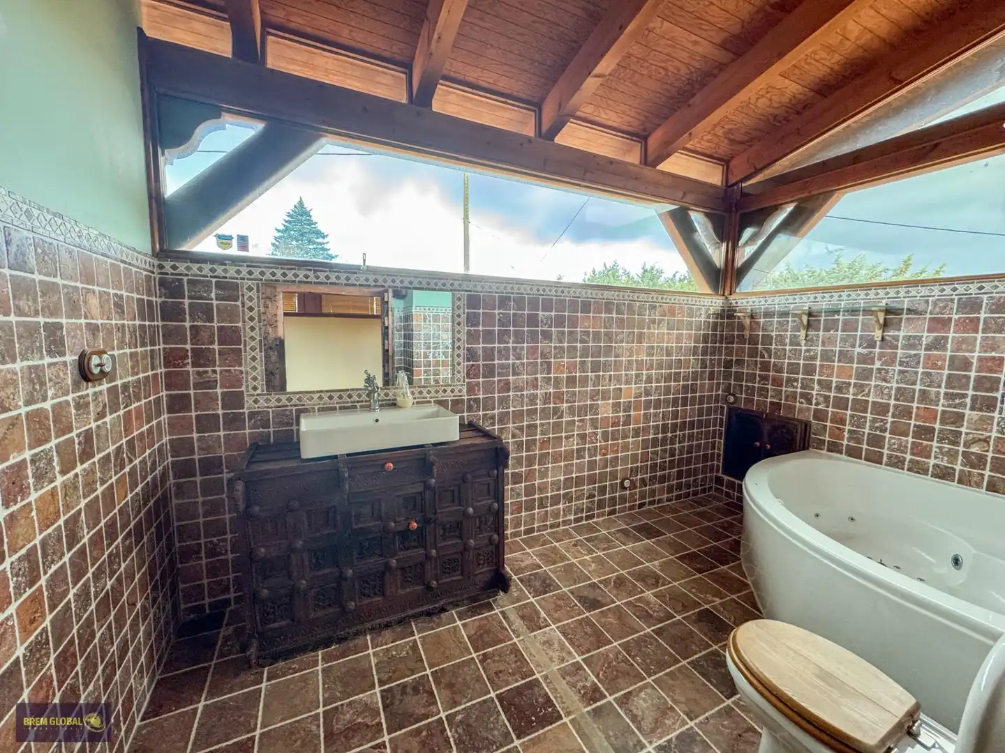 Baño de Casa o chalet en venta en El Berrueco con Calefacción, Jardín privado y Trastero