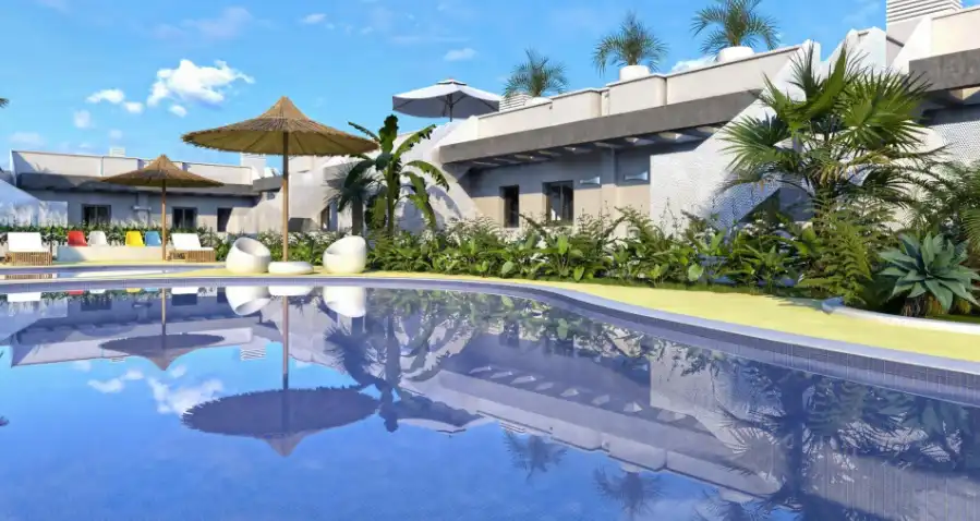 Neubau-Reihenhaus mit Pool zum Verkauf in El Verger