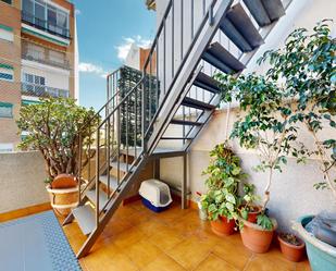 Balcony of Single-family semi-detached for sale in Paterna  with Air Conditioner, Terrace and Storage room