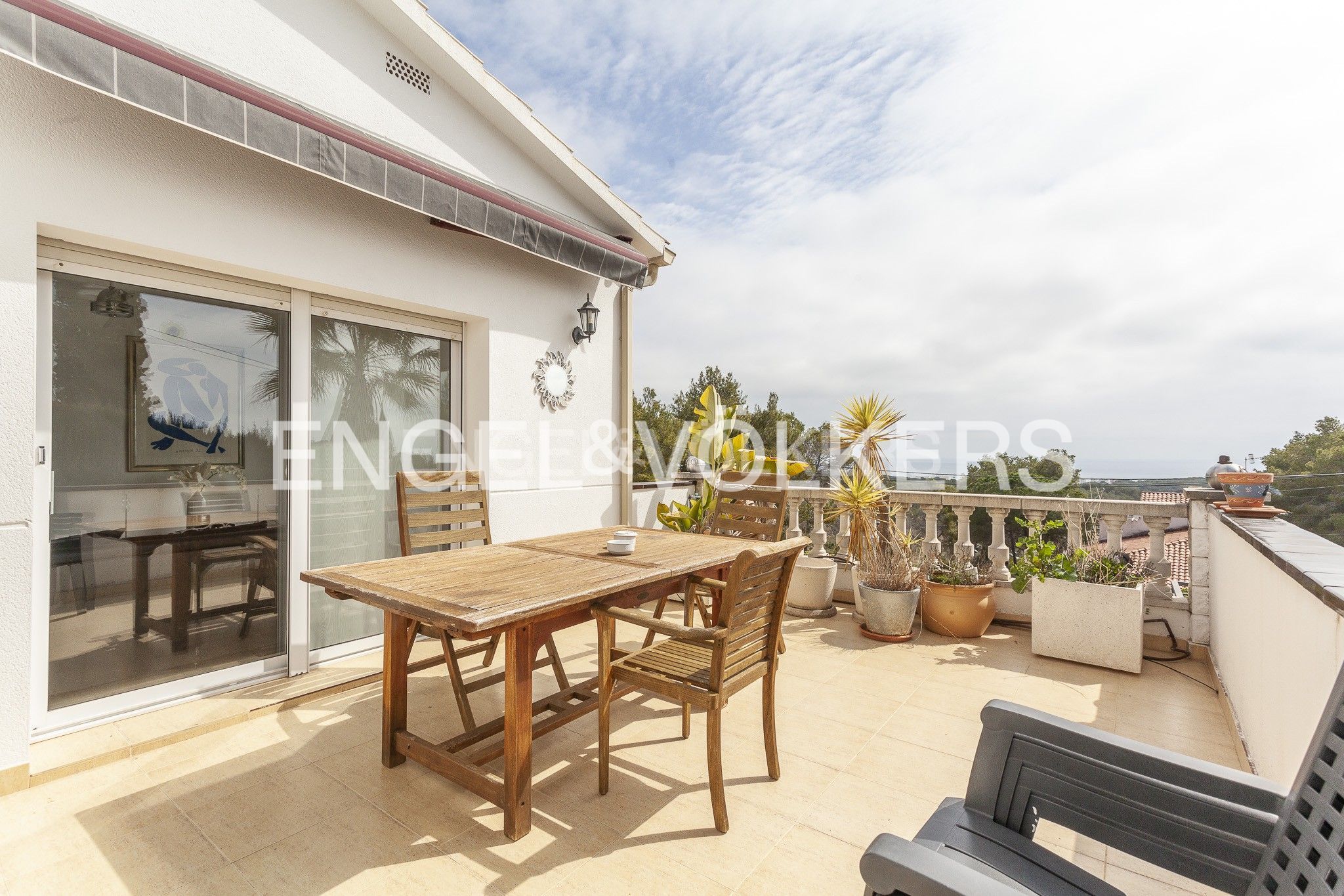 Terrace of House or chalet for sale in Cunit  with Air Conditioner, Heating and Private garden