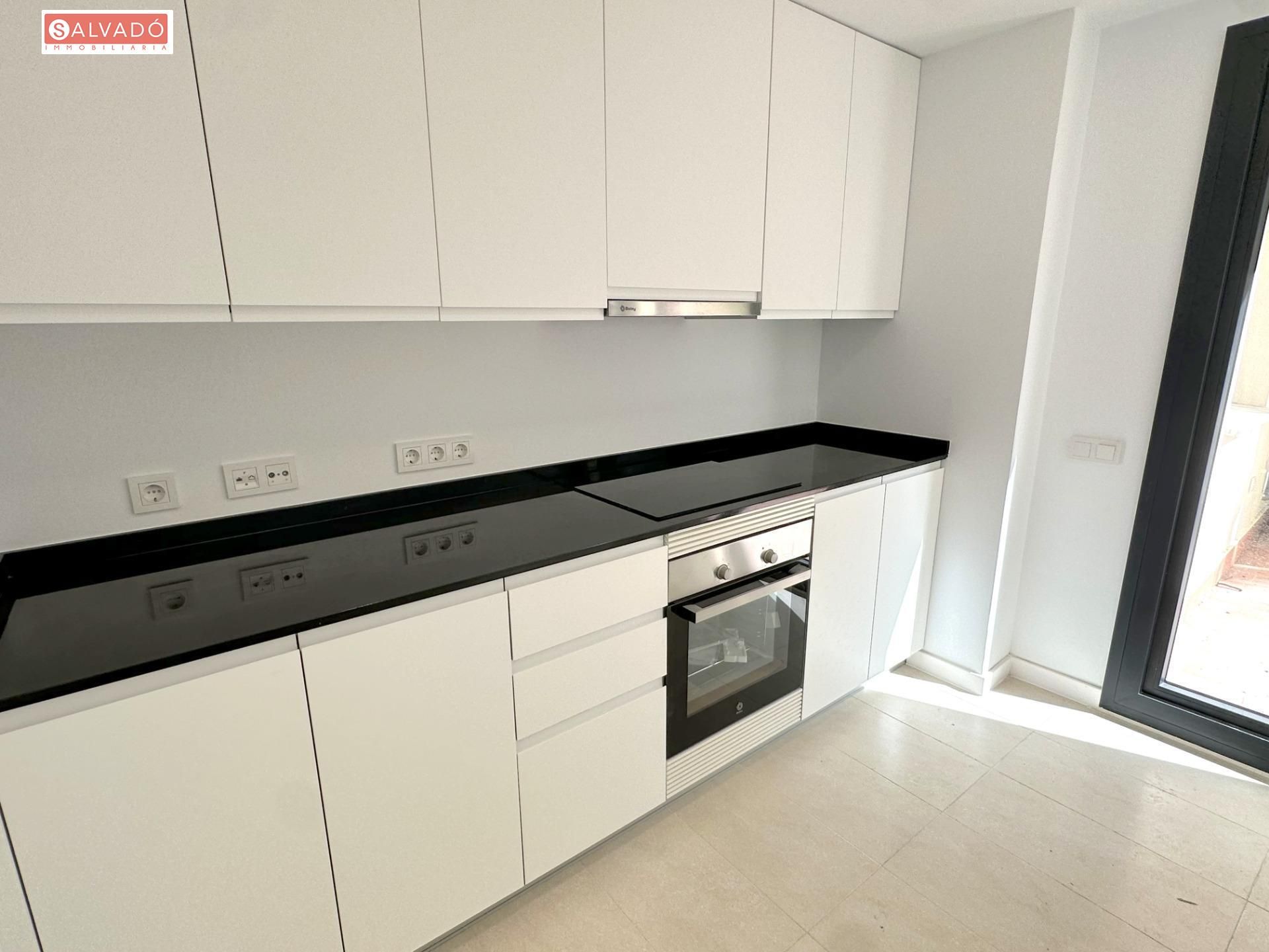 Kitchen of Flat for sale in Sant Jaume dels Domenys  with Air Conditioner, Heating and Terrace