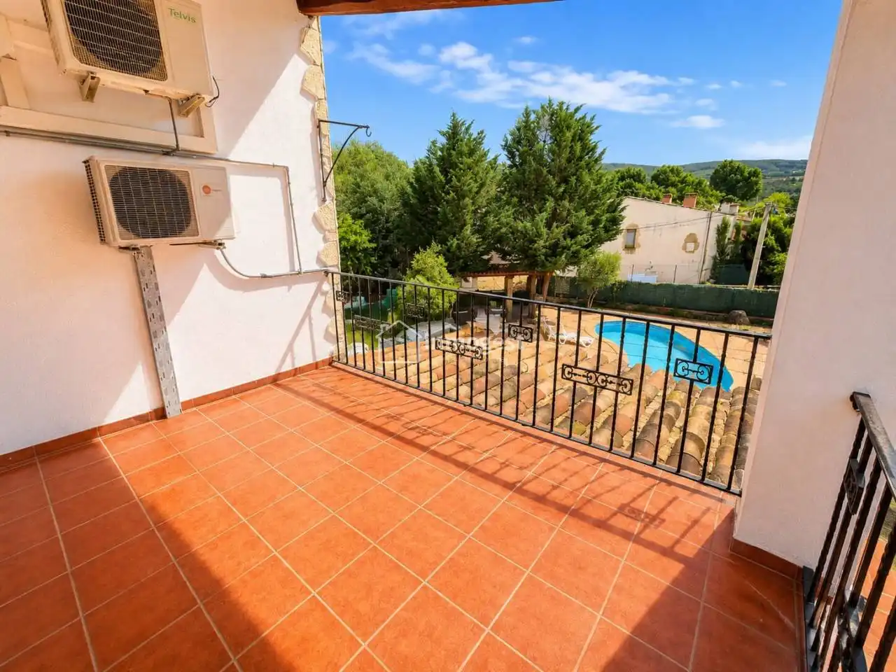 Terraza de Casa o chalet de alquiler en Sarrià de Ter con Aire acondicionado, Calefacción y Jardín privado