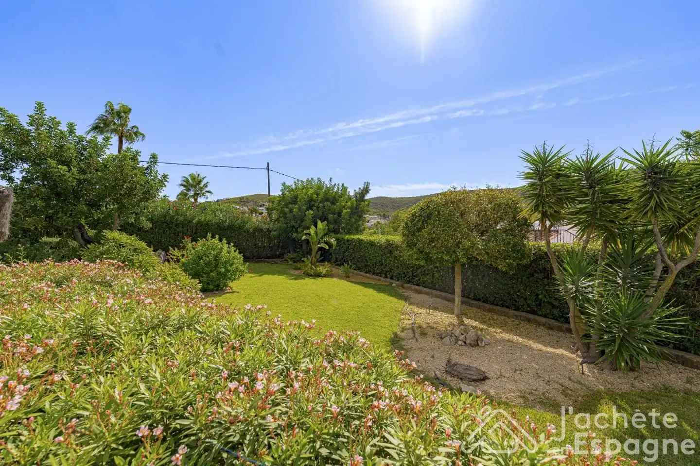 Garden of Houses for sale in Jávea / Xàbia  with Air Conditioner, Heating and Private garden