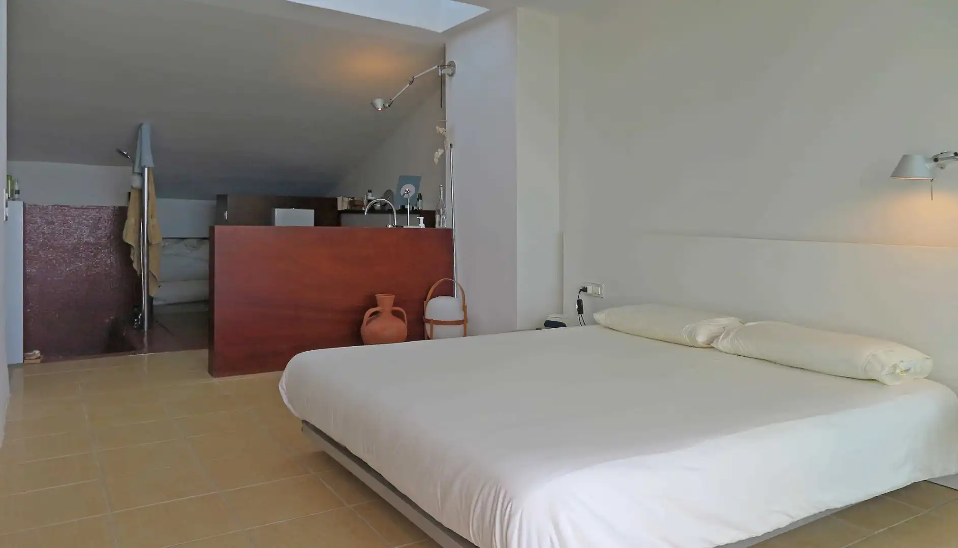 Habitación de Casa adosada en venta en Alicante / Alacant con Aire acondicionado, Jardín privado y Terraza