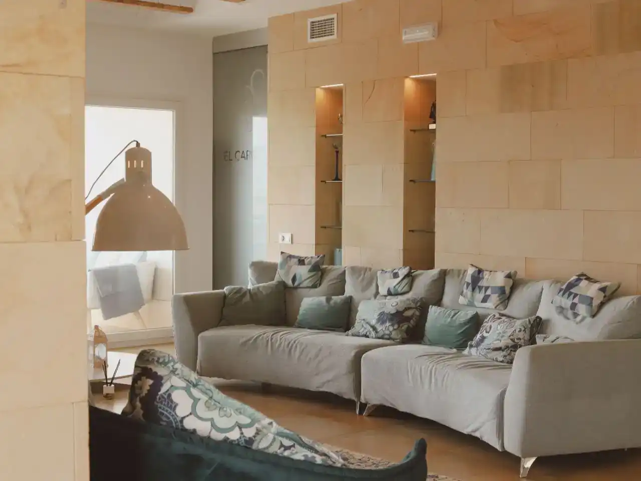 Sala d'estar de Finca rústica en venda en Yecla amb Aire condicionat, Jardí privat i Parquet