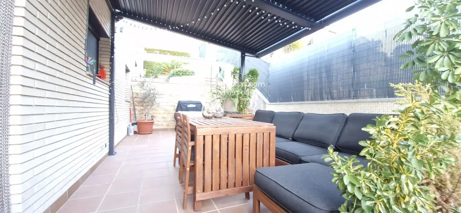 Terraza de Casa o chalet en venta en Vallirana con Aire acondicionado, Calefacción y Jardín privado