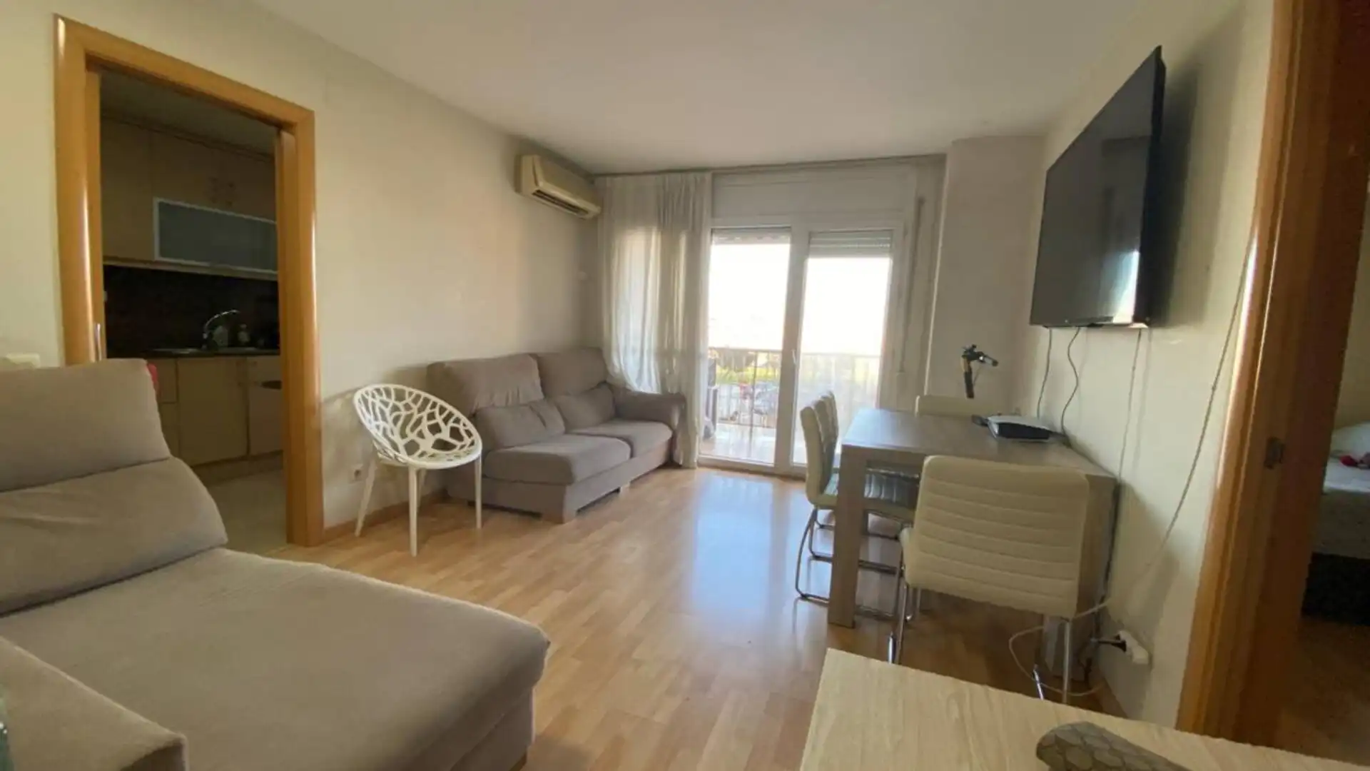 Bedroom of Flat for sale in Sabadell  with Air Conditioner, Heating and Parquet flooring