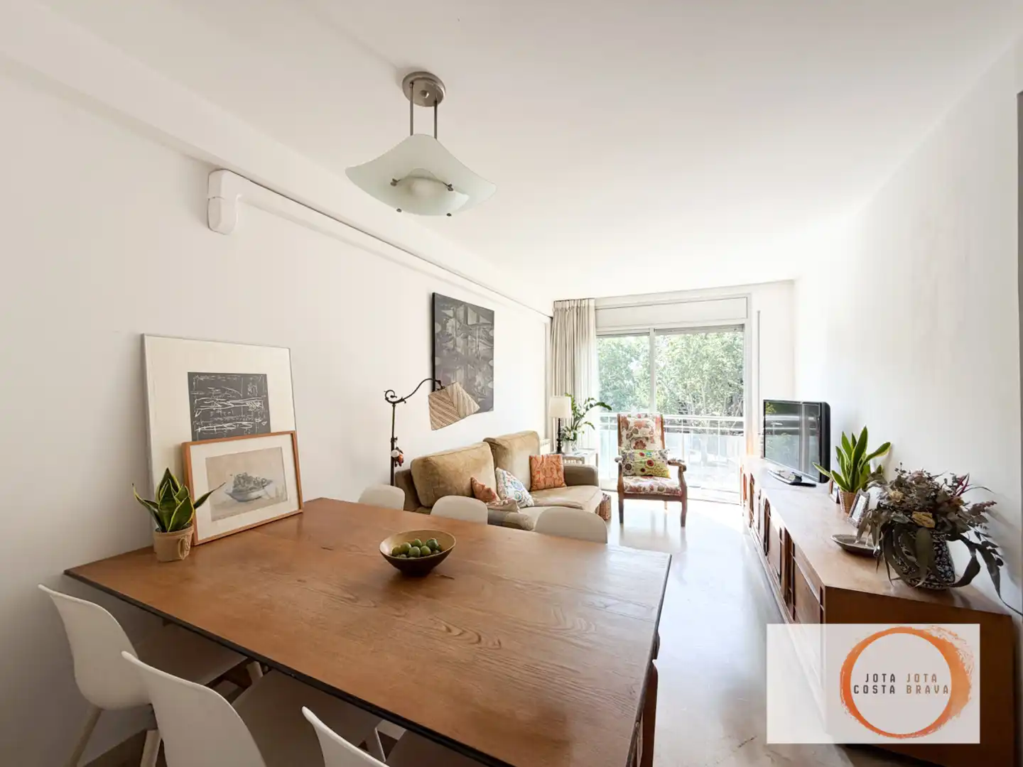 Sala d'estar de Apartament en venda en Girona amb Calefacció i Balcó