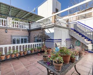 Terrace of Single-family semi-detached for sale in  Granada Capital  with Heating, Terrace and Storage room