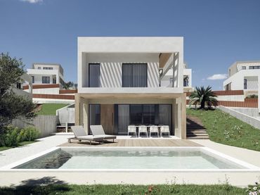 Chalet con piscina en venta en Balcón de Finestrat - Terra Marina