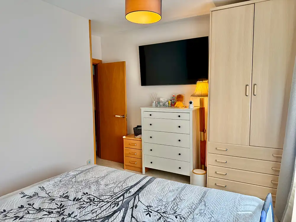 Schlafzimmer von Wohnung zum Verkauf in Calafell mit Klimaanlage, Heizung und Terrasse