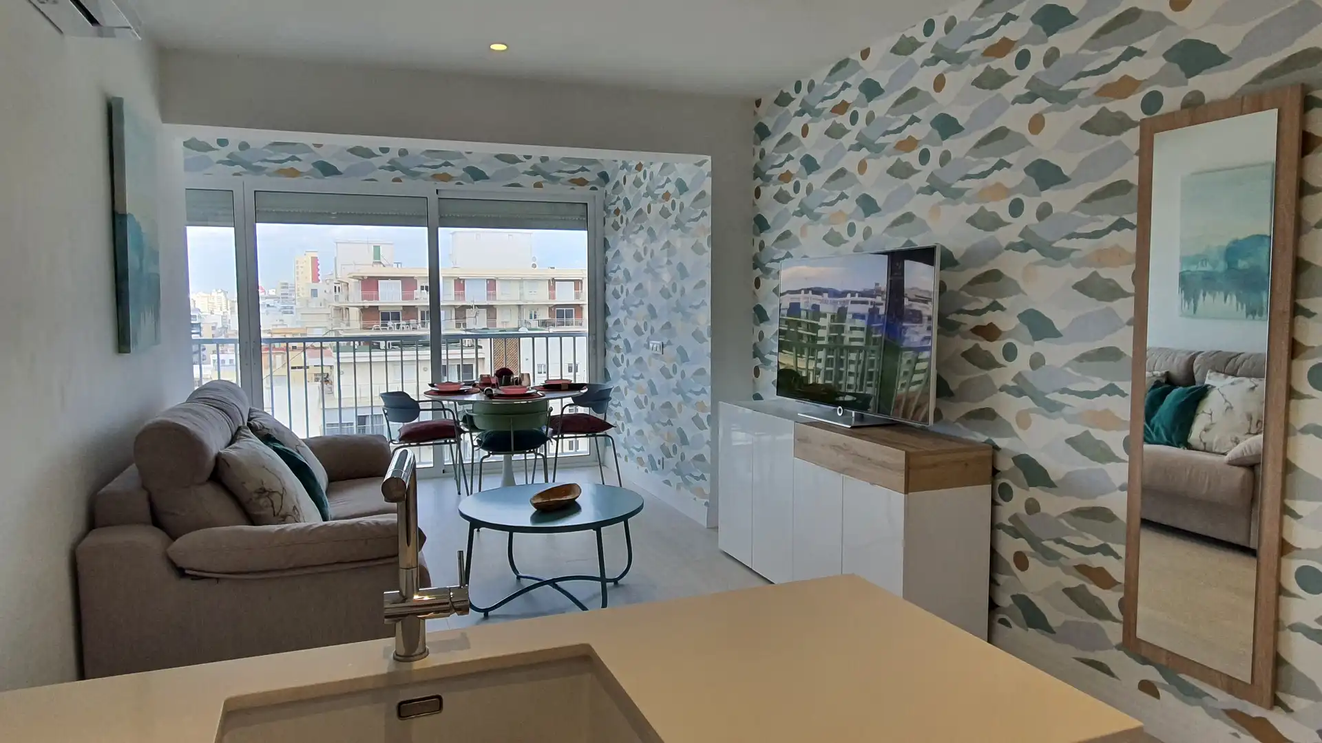 Apartament amb piscina de lloguer a Passeig Marítim de Neptú, imagen 8