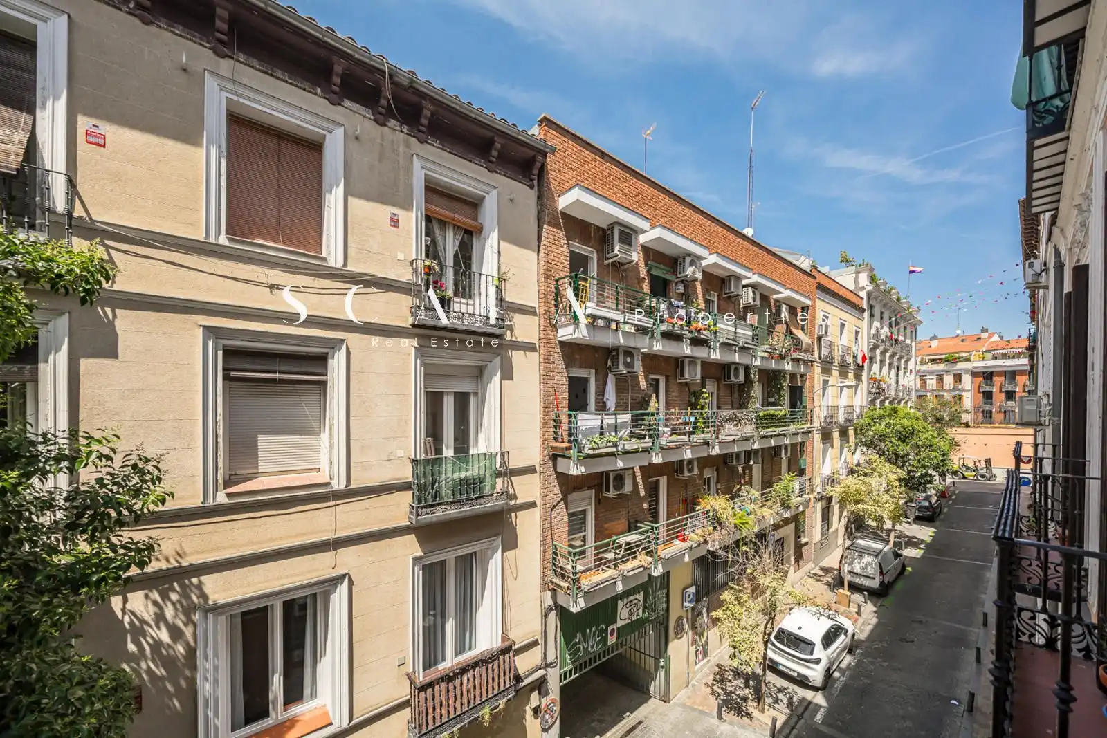 Terrasse von Wohnung zur Miete in Madrid mit Klimaanlage, Heizung und Terrasse