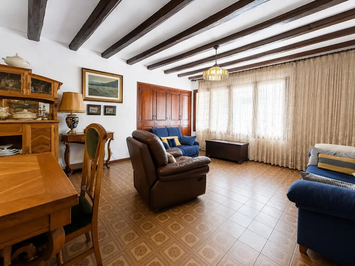 Living room of Country homes for sale in Ullastrell  with Private garden, Terrace and Swimming Pool
