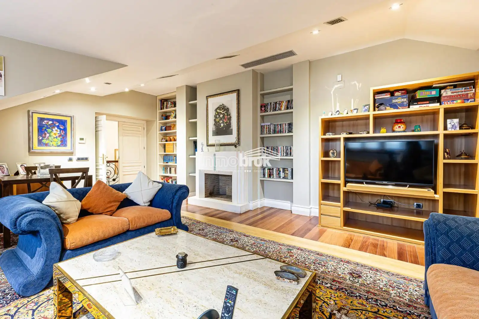 Sala de estar de Casa o chalet en venta en Madrid con Aire acondicionado, Calefacción y Terraza