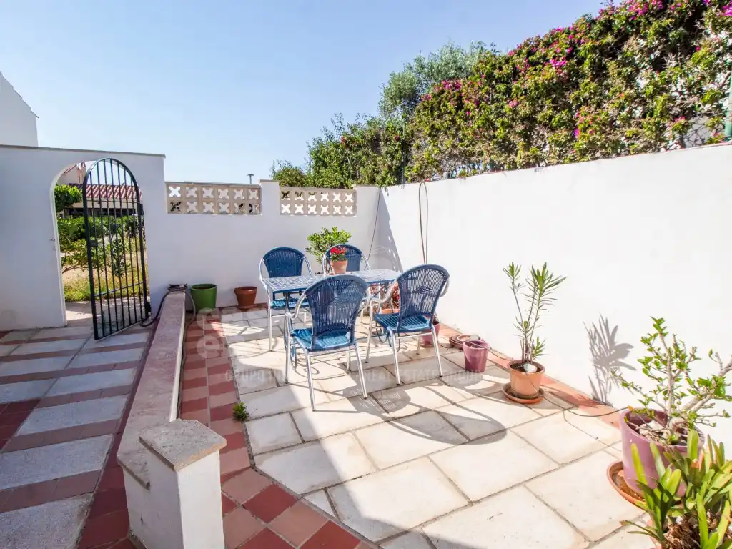 Terrace of Houses for sale in Maó - Mahón  with Air Conditioner, Private garden and Swimming Pool