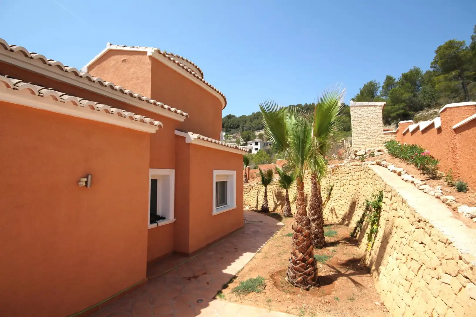 Vista exterior de Casa o xalet en venda en Jávea / Xàbia amb Calefacció, Jardí privat i Terrassa