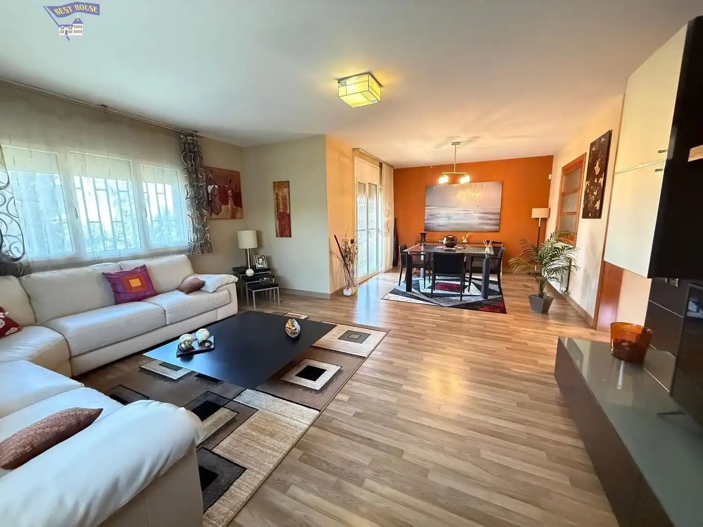 Sala de estar de Casa o chalet en venta en Caldes de Montbui con Aire acondicionado, Calefacción y Jardín privado