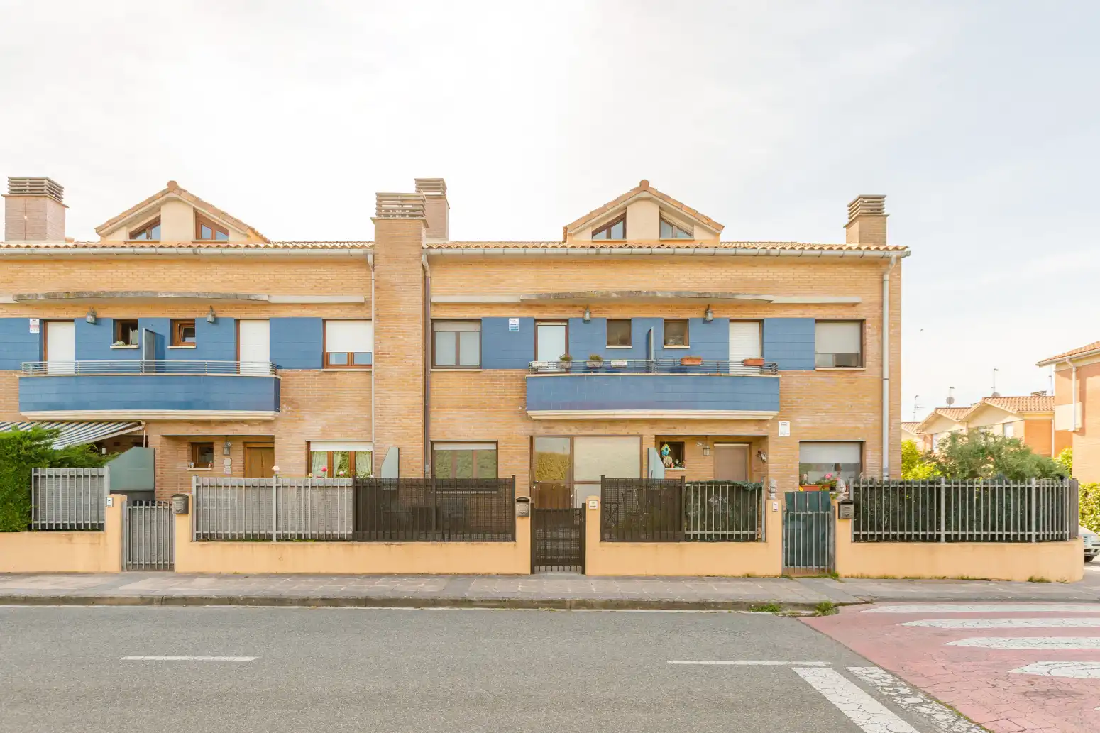 Exterior view of Detached homes for sale in Berrioplano / Berriobeiti  with Heating, Terrace and Furnished