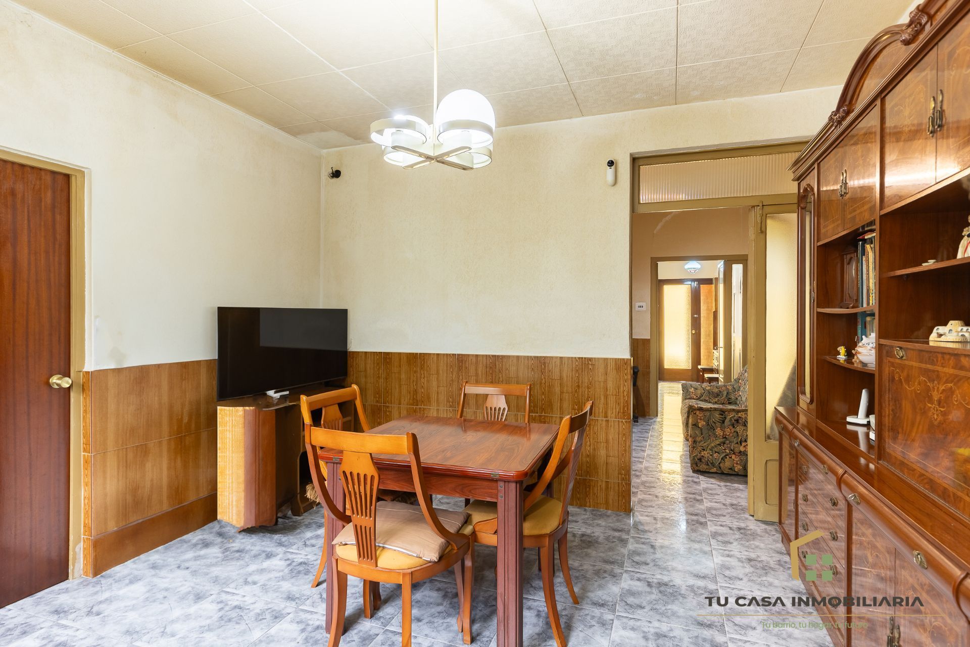 Dining room of Flat for sale in Badalona  with Private garden