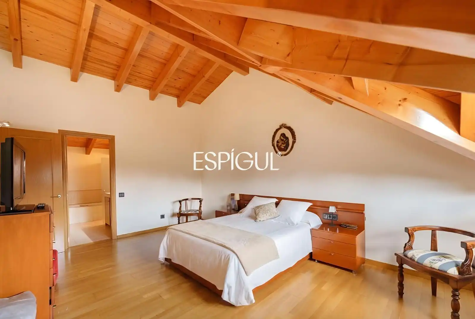 Bedroom of Houses for sale in Sant Cugat del Vallès  with Air Conditioner, Heating and Storage room