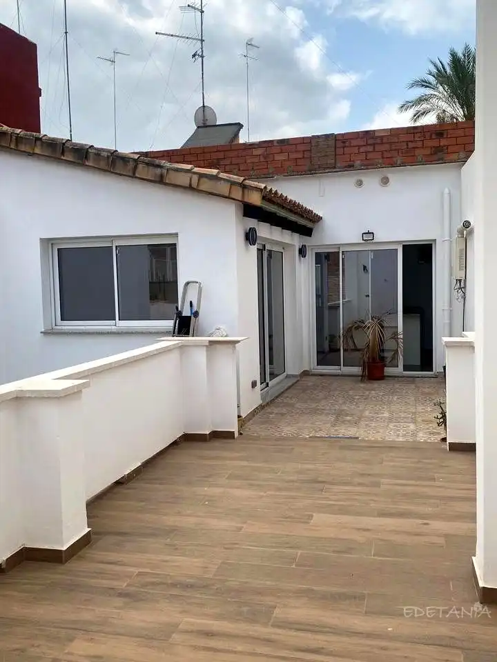 Terrasse von Wohnung zur Miete in Moncada mit Terrasse und Möbliert