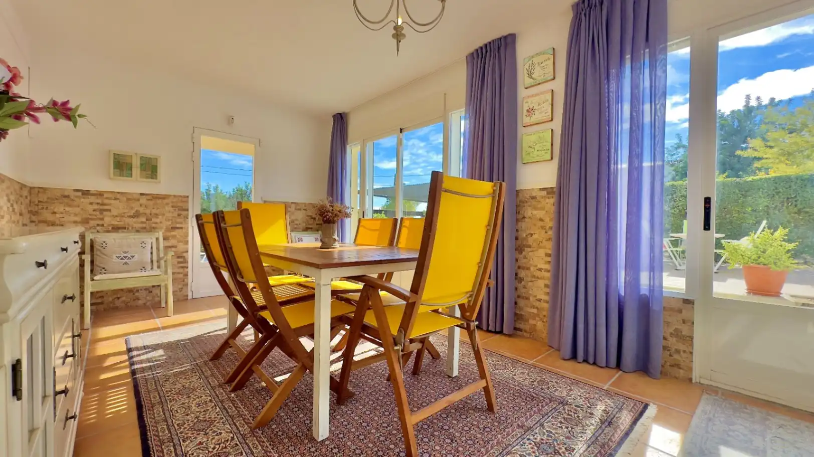 Dining room of Houses for sale in Jávea / Xàbia  with Air Conditioner, Heating and Private garden