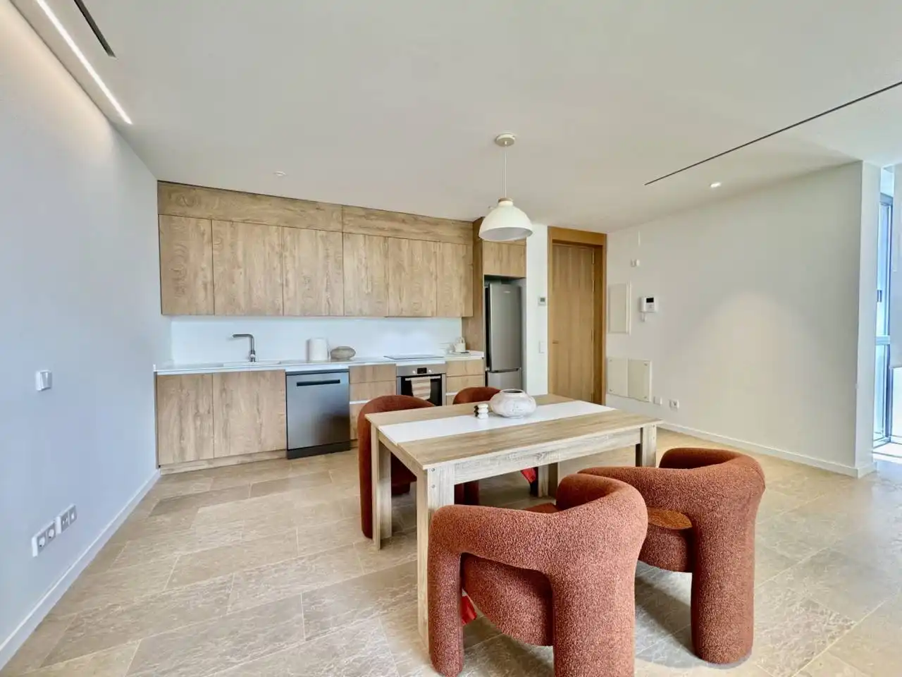 Küche von Wohnung zur Miete in Centre