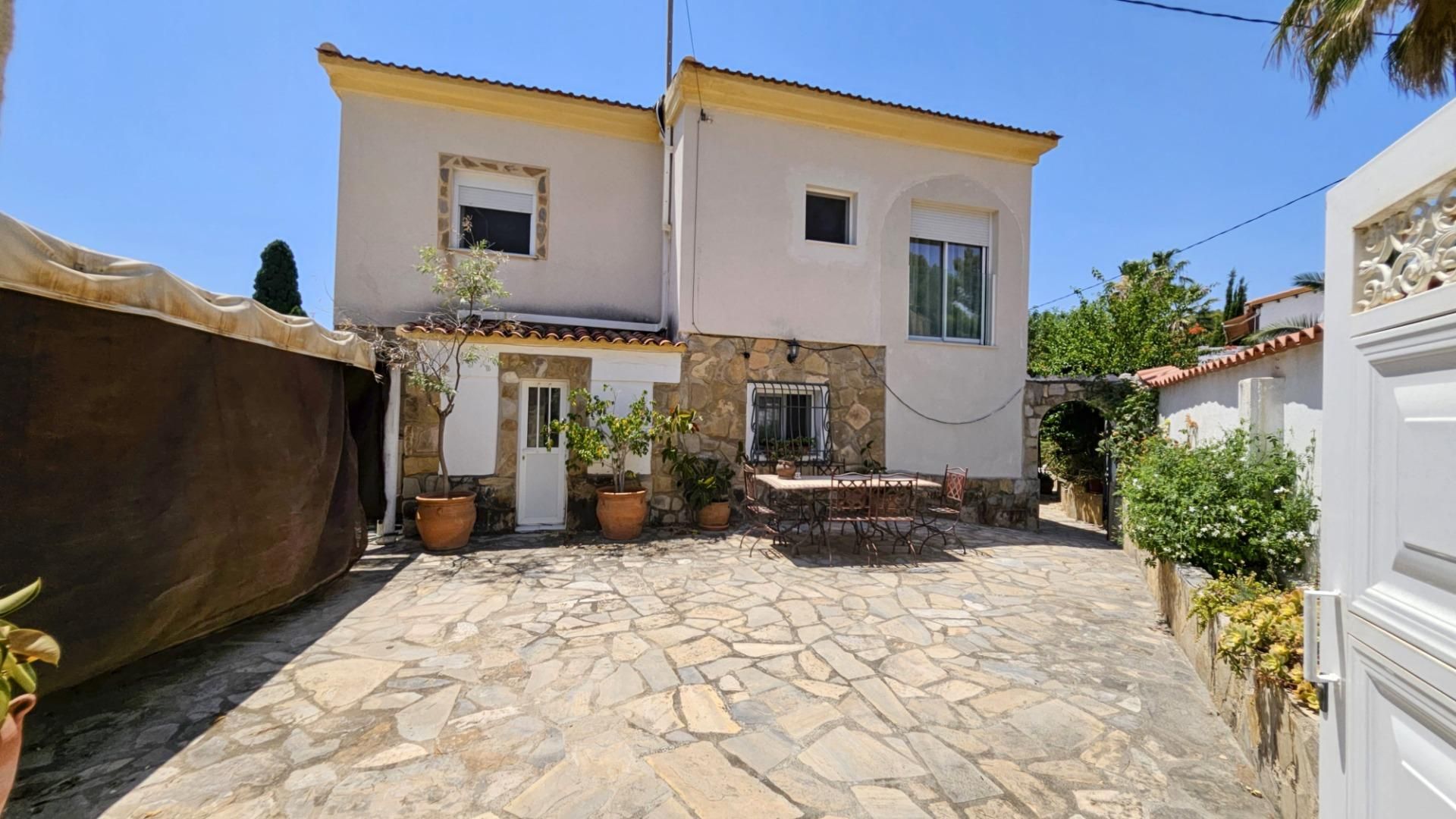 Exterior view of House or chalet for sale in La Nucia  with Air Conditioner, Heating and Private garden