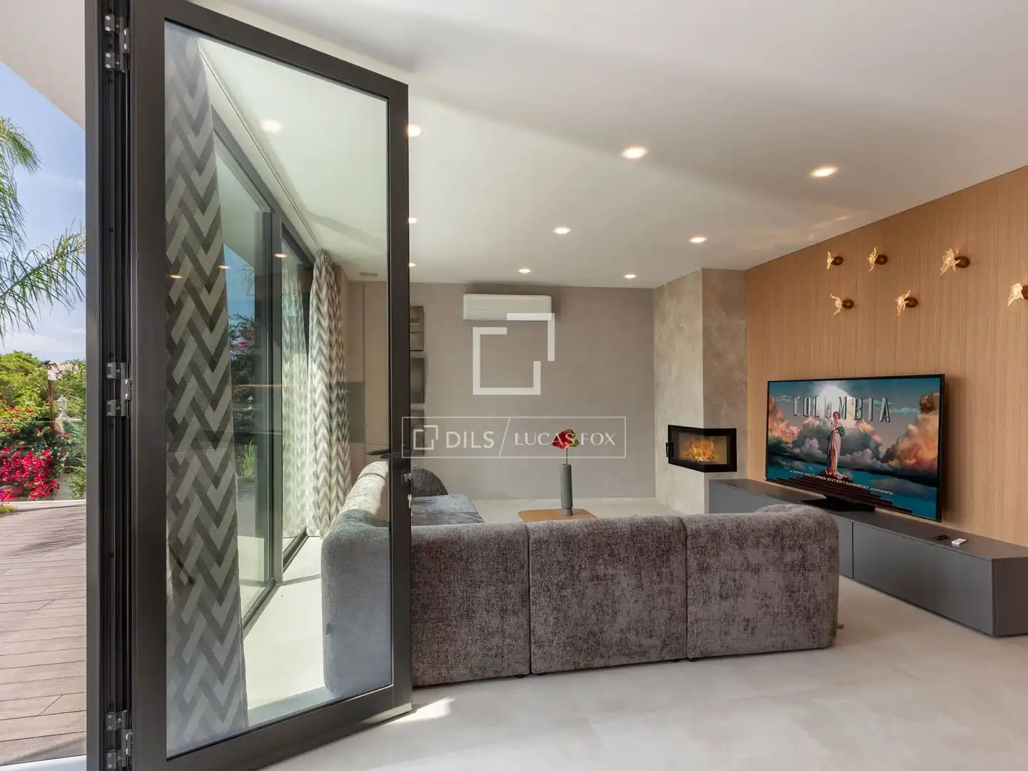 Sala de estar de Casa o chalet en venta en Lloret de Mar con Aire acondicionado, Calefacción y Terraza