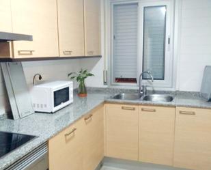 Kitchen of Flat for sale in Sallent  with Air Conditioner and Balcony