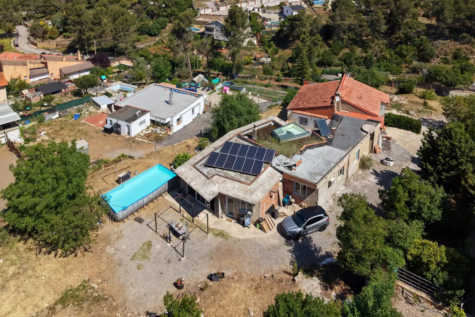 Vista exterior de Casa o chalet en venta en Vallirana con Aire acondicionado, Calefacción y Jardín privado