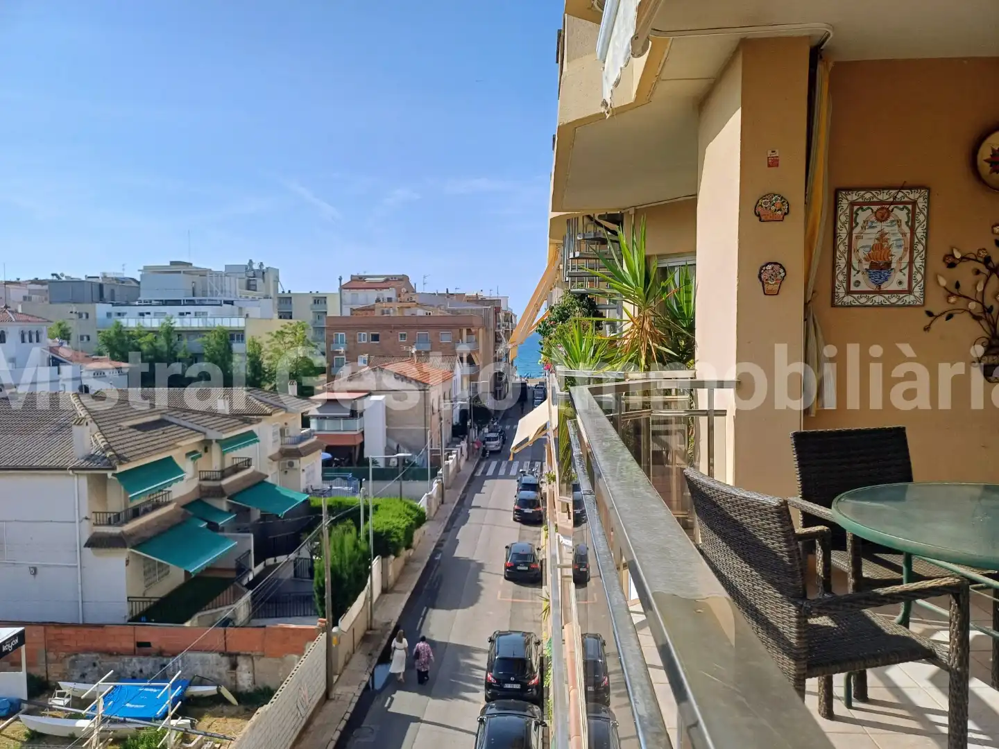 Außenansicht von Dachboden zum Verkauf in Calafell mit Klimaanlage, Terrasse und Abstellraum
