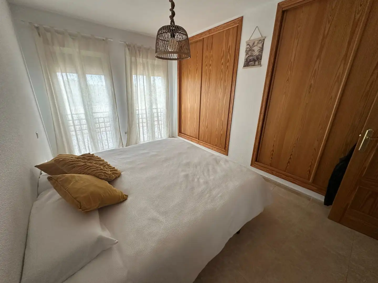 Schlafzimmer von Haus oder Chalet zum Verkauf in Daya Nueva mit Klimaanlage