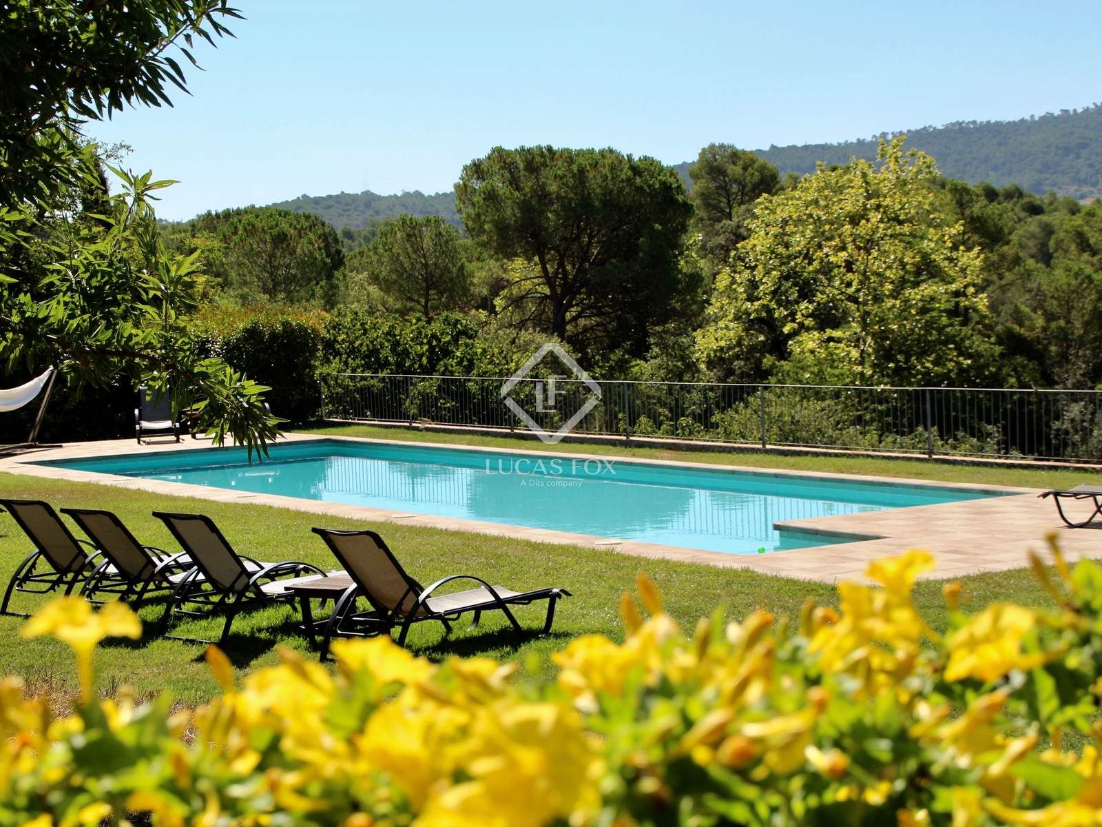 Jardí de Finca rústica en venda en La Torre de Claramunt amb Aire condicionat, Calefacció i Jardí privat