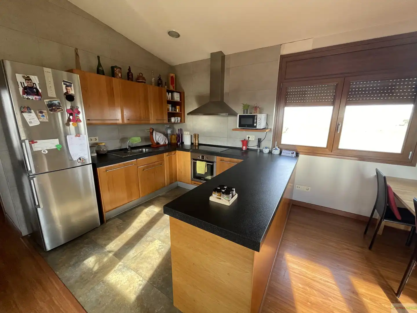 Cocina de Casa o chalet en venta en El Poal con Parquet, Trastero y Balcón