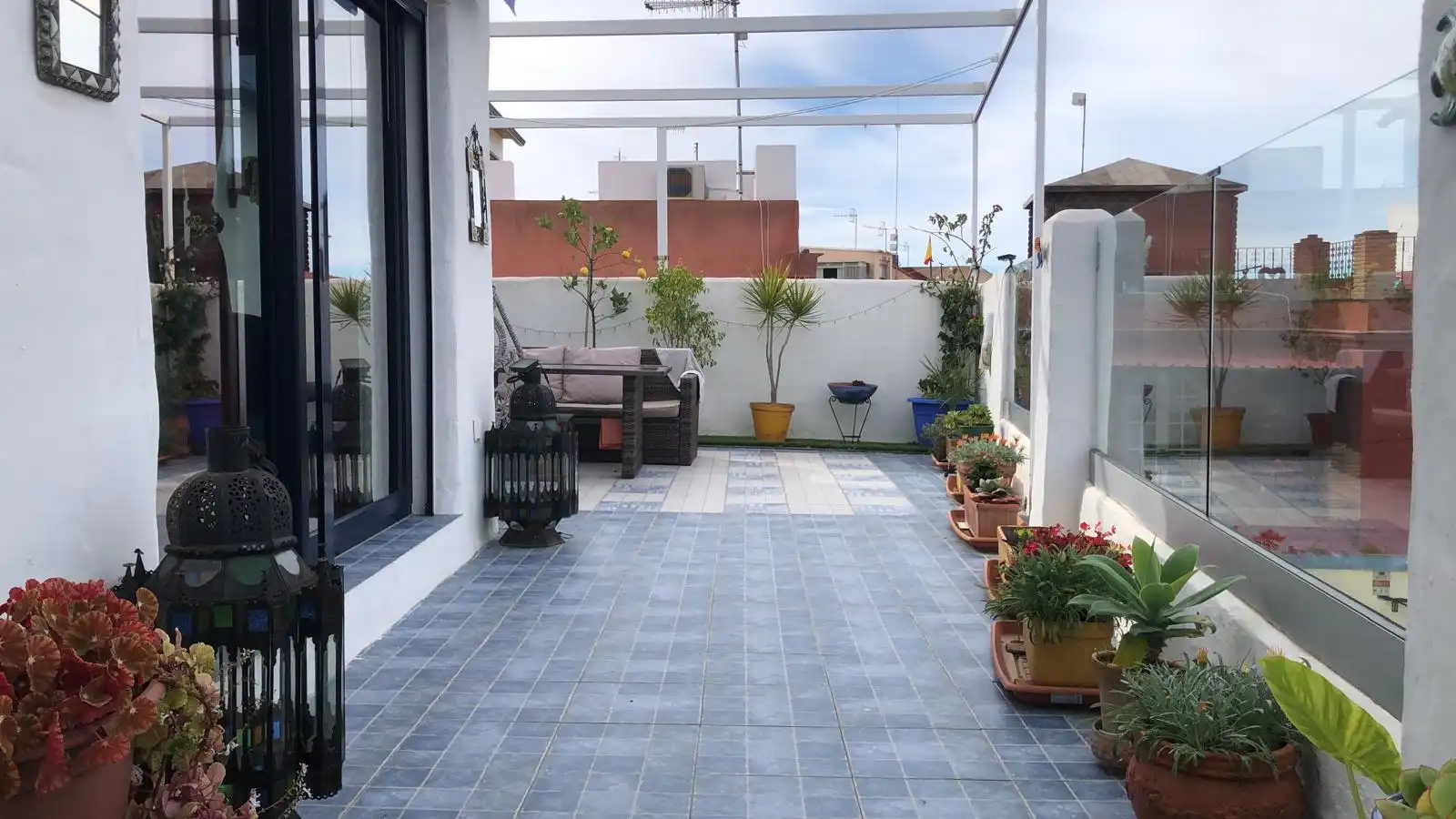 Terrace of Houses for rent in Sanlúcar de Barrameda  with Air Conditioner, Heating and Terrace