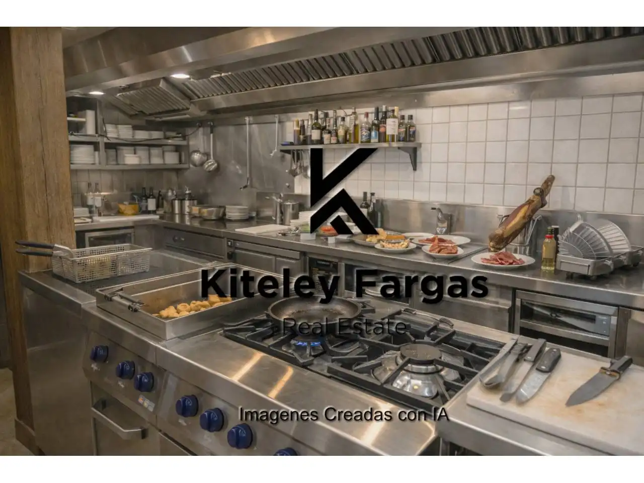 Cocina de Local en traspaso en Barcelona