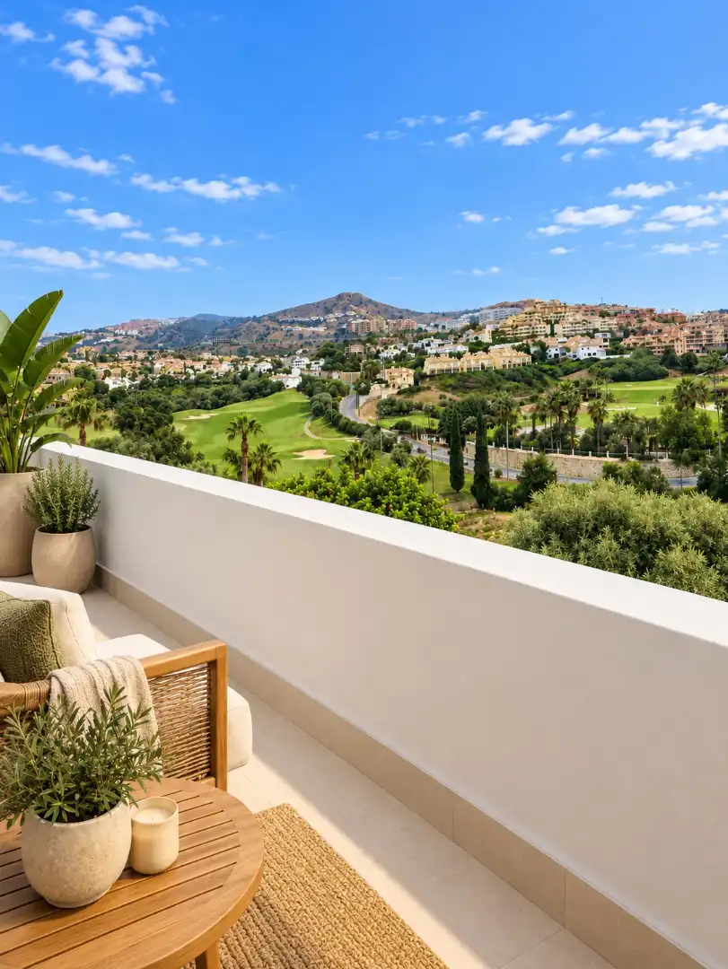 Apartamento con terraza en venta en Riviera del Sol