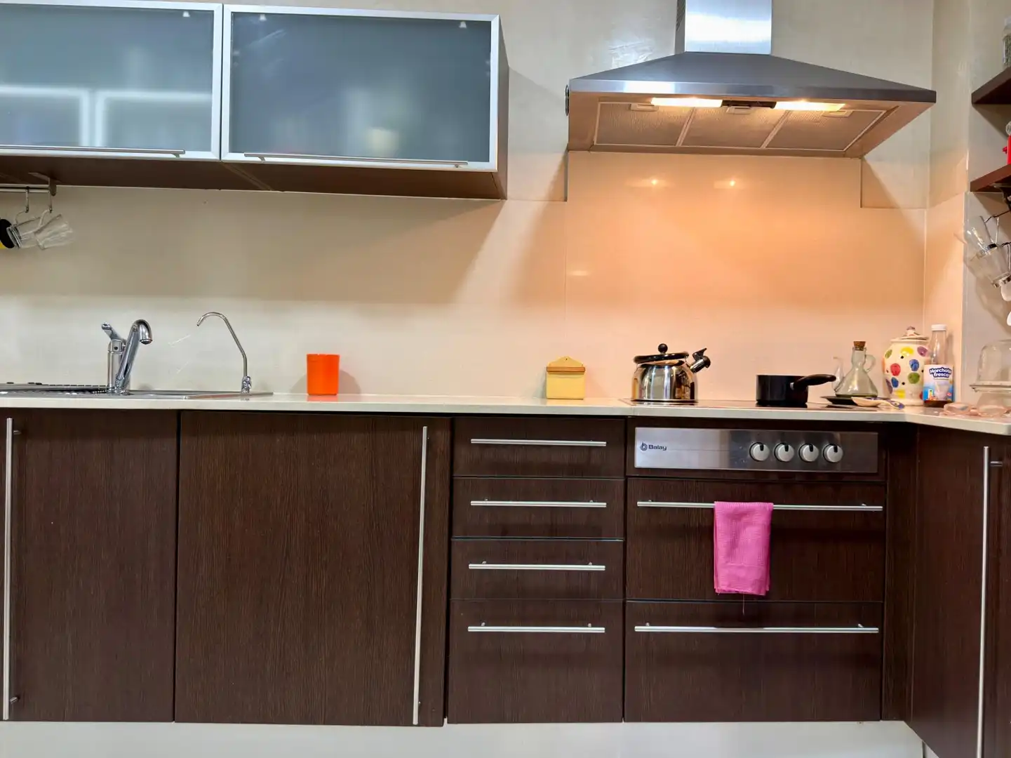 Cocina de Apartamento en venta en Cubelles con Aire acondicionado, Calefacción y Parquet
