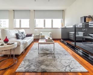 Sala d'estar de Àtic en venda en  Madrid Capital amb Aire condicionat, Calefacció i Terrassa