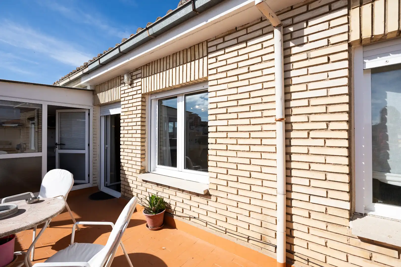 Vista exterior de Ático en venta en Zamora Capital  con Calefacción, Terraza y Balcón