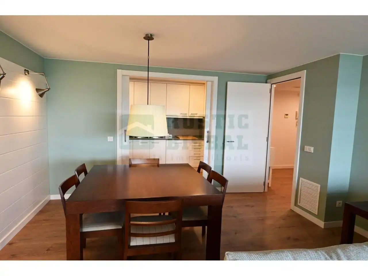 Dining room of Apartments for rent in Gualta  with Air Conditioner, Heating and Parquet flooring