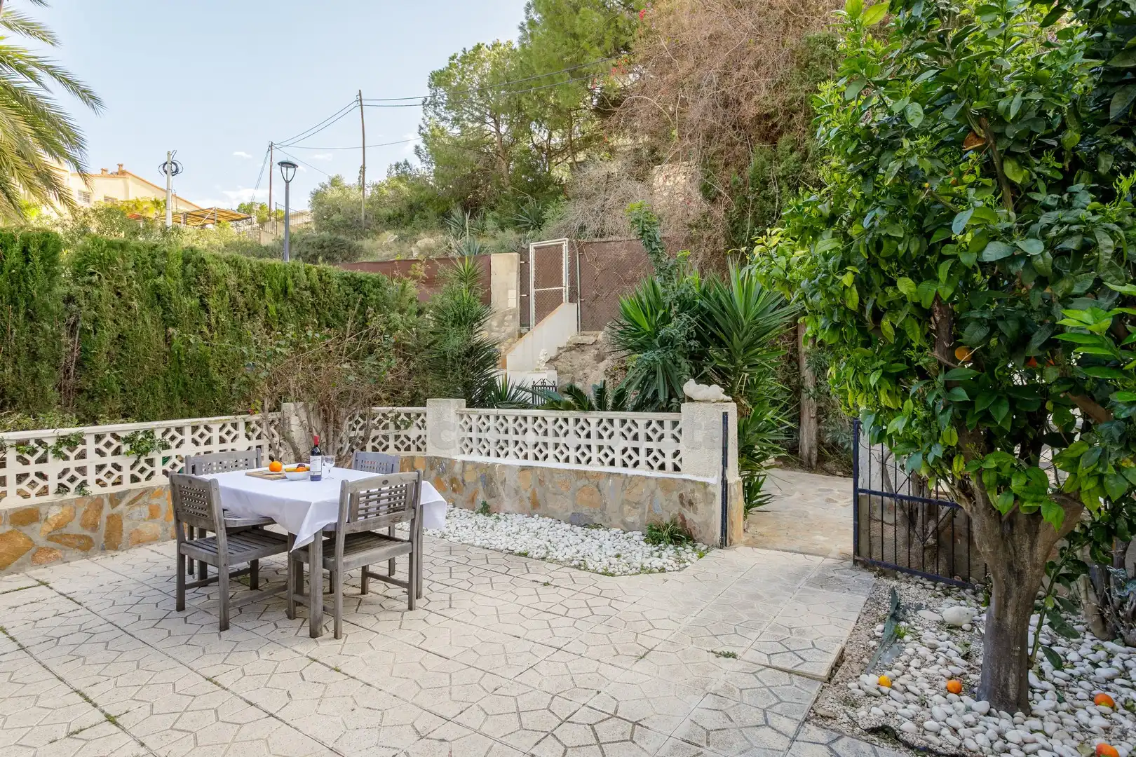 Garden of Houses for sale in El Campello  with Air Conditioner, Private garden and Terrace